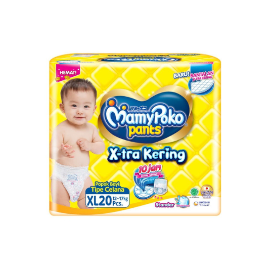Mamy Poko Pants X-Tra Kering XL 20 Pieces Mamy Poko Pants X-Tra Kering XL 20 Pieces