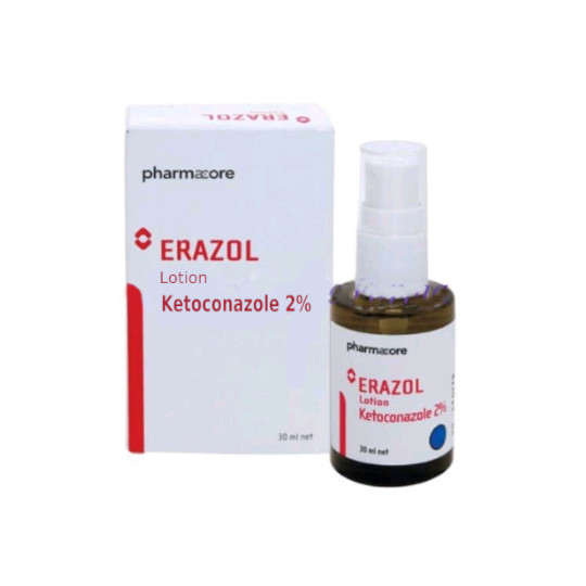 Erazol Lotion 30 ml - Kegunaan, Efek Samping, Dosis dan Aturan Pakai