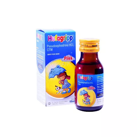 HUFAGRIP PILEK SIRUP 60 ML HUFAGRIP PILEK SIRUP 60 ML