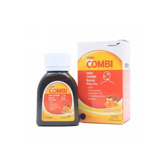 OBH Combi Plus Batuk Flu Madu Sirup 60 ml OBH Combi Plus Batuk Flu Madu Sirup 60 ml