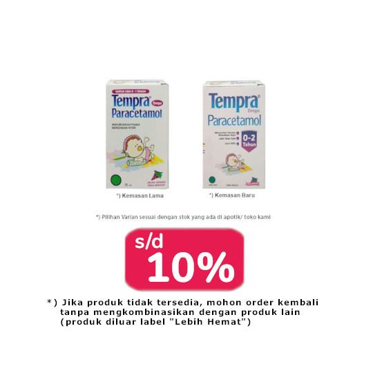 Tempra Drops 15 ml 2 Botol - Lebih Hemat Tempra Drops 15 ml 2 Botol - Lebih Hemat
