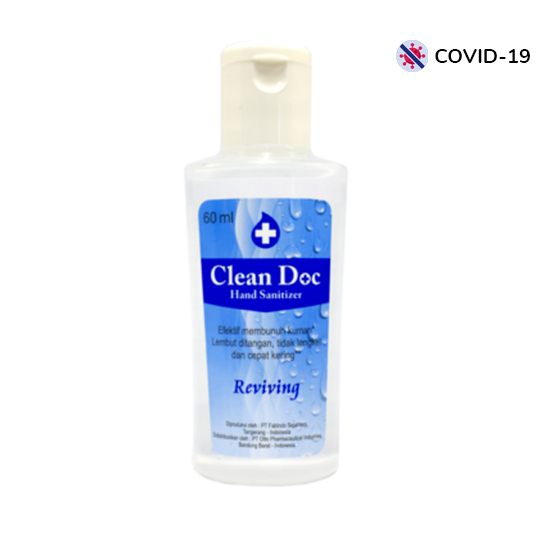 Clean Doc Hand Sanitizer Reviving 60 ml Clean Doc Hand Sanitizer Reviving 60 ml
