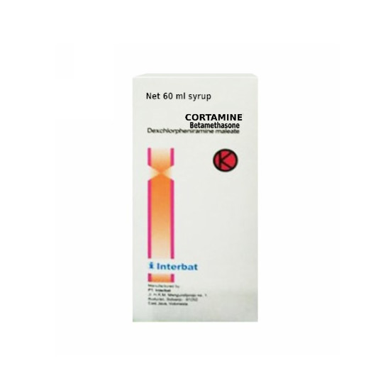CORTAMINE SIRUP 60 ML CORTAMINE SIRUP 60 ML