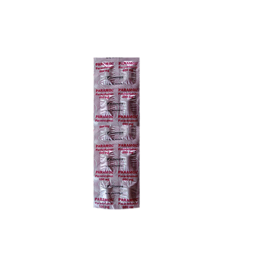PARAMOL 500 MG 10 TABLET PARAMOL 500 MG 10 TABLET
