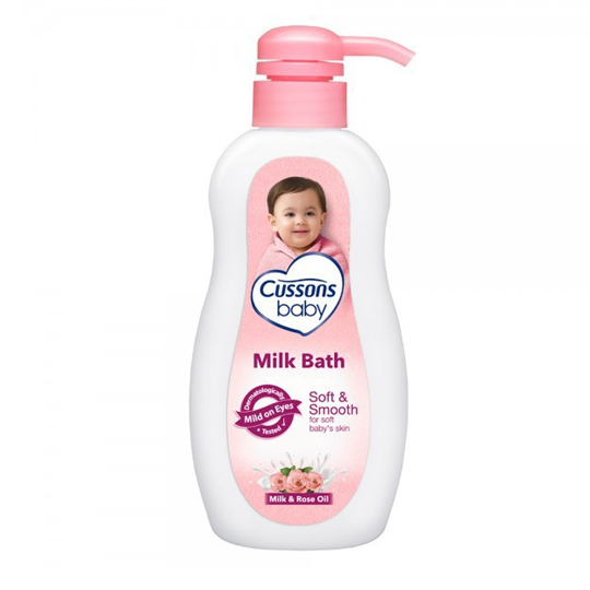 Cussons Baby Milk Bath Soft & Smooth Pump 400 ml Cussons Baby Milk Bath Soft & Smooth Pump 400 ml