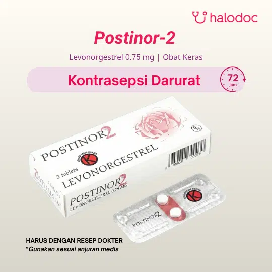 Postinor-2 0.75 mg 2 Tablet