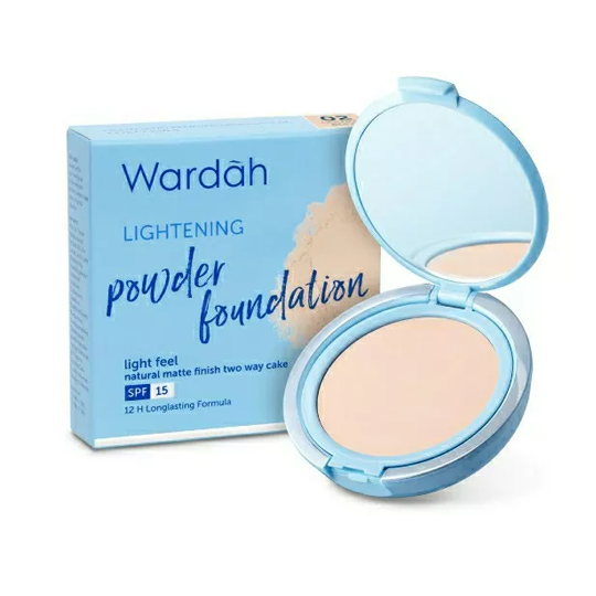 Wardah Lightening Powder Foundation Light Feel 01 Light Beige Refill Kegunaan, Efek Samping