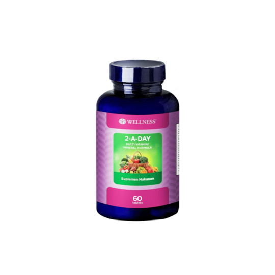WELLNESS MULTIVITAMIN 2/DAY 60 TABLET WELLNESS MULTIVITAMIN 2/DAY 60 TABLET
