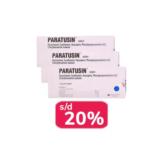 PARATUSIN 30 TABLET - LEBIH HEMAT PARATUSIN 30 TABLET - LEBIH HEMAT