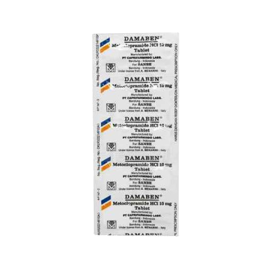 Damaben 10 mg 10 Tablet Damaben 10 mg 10 Tablet