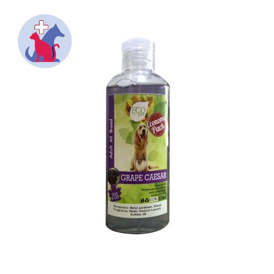 Eco Pet Cat & Dog Shampoo Grape Caesar 200 ml Eco Pet Cat & Dog Shampoo Grape Caesar 200 ml