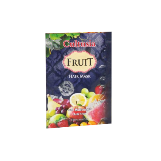 Cultusia Fruit Hair Mask Sachet 25 ml Cultusia Fruit Hair Mask Sachet 25 ml