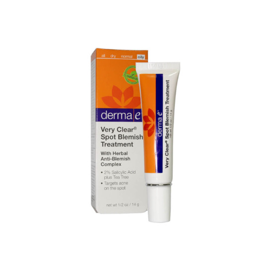 DERMA E VERY CLEAR SPOT TREATMENT ANTI BLEMISH 14 GR DERMA E VERY CLEAR SPOT TREATMENT ANTI BLEMISH 14 GR