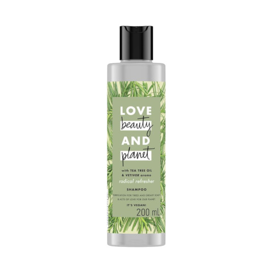 Love Beauty Planet Radical Refreshing Shampoo 200 ml Love Beauty Planet Radical Refreshing Shampoo 200 ml