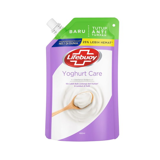 Lifebuoy Body Wash Yoghurt Care Refill 450 ml Kegunaan, Efek Samping, Dosis dan Aturan Pakai