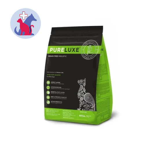 Pureluxe Grain Free Holistic Persian Cat with Salmon 40 Lbs (18 kg) Pureluxe Grain Free Holistic Persian Cat with Salmon 40 Lbs (18 kg)