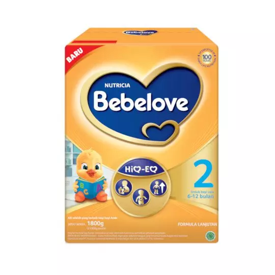 BEBELOVE 2 FORMULA BAYI BUBUK 1800 G BEBELOVE 2 FORMULA BAYI BUBUK 1800 G