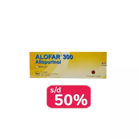 ALOFAR 300 MG 30 TABLET - OBAT RUTIN ALOFAR 300 MG 30 TABLET - OBAT RUTIN