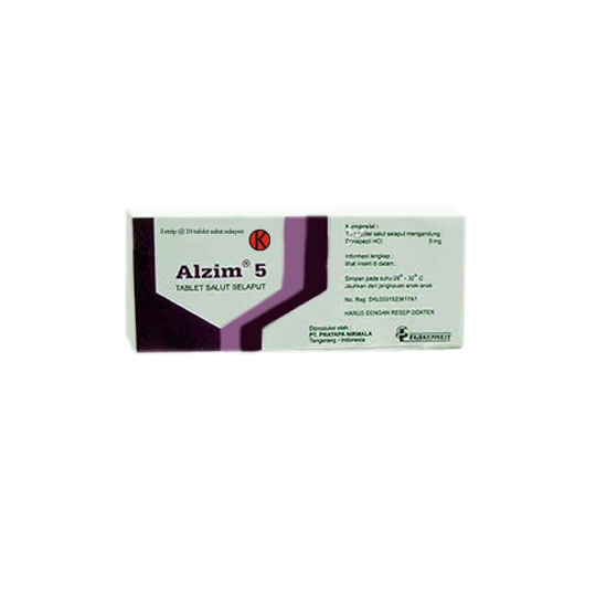 ALZIM 5 MG 10 TABLET ALZIM 5 MG 10 TABLET