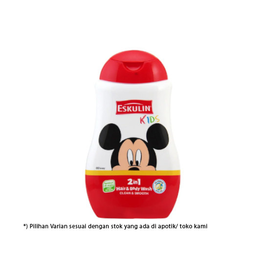 Eskulin Kids 2In1 Hair & Body Wash Mickey 280 ml Eskulin Kids 2In1 Hair & Body Wash Mickey 280 ml