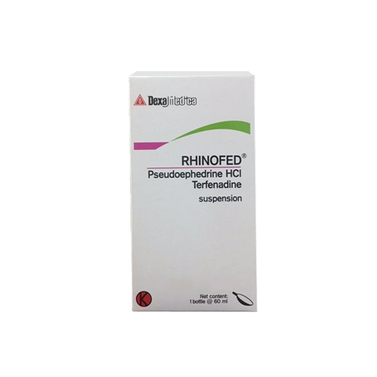 RHINOFED SIRUP 60 ML RHINOFED SIRUP 60 ML