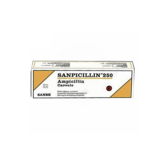 SANPICILLIN 250 MG 10 KAPSUL SANPICILLIN 250 MG 10 KAPSUL