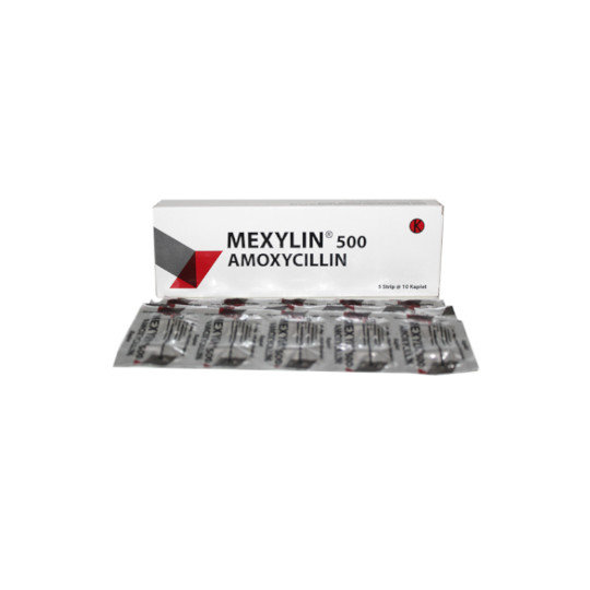 Mexylin Kaplet 500 mg Mexylin Kaplet 500 mg