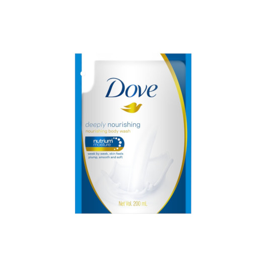 DOVE DEEPLY NOURISHING BODY WASH REFILL 200ML DOVE DEEPLY NOURISHING BODY WASH REFILL 200ML