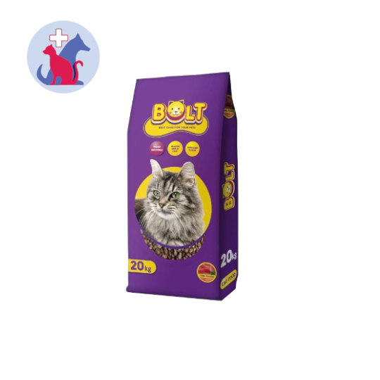Bolt Cat Food Kibble Ikan 20 kg Kegunaan, Efek Samping, Dosis dan
