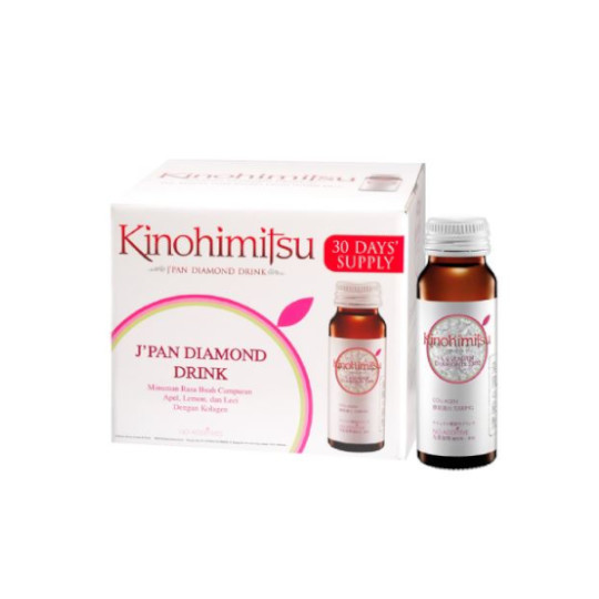 KINOHIMITSU J'PAN DIAMOND DRINK 16 BOTOL KINOHIMITSU J'PAN DIAMOND DRINK 16 BOTOL