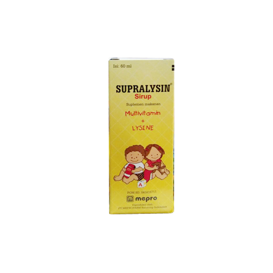 SUPRALYSIN SUSPENSI 60ML SUPRALYSIN SUSPENSI 60ML