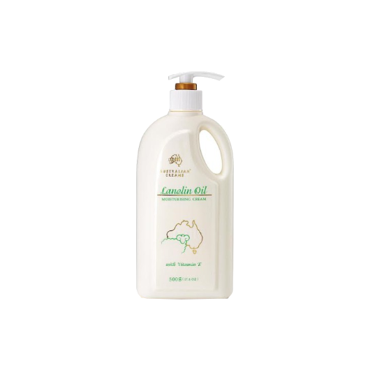 LANOLIN MOUISTURIZER CREAM WITH VITAMIN E 500 G LANOLIN MOUISTURIZER CREAM WITH VITAMIN E 500 G