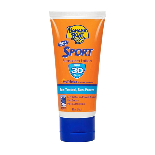 Banana Boat Sport Sunscreen Lotion SPF 30 90 ml Kegunaan, Efek