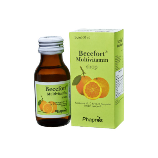 Becefort Sirup 60 ml Becefort Sirup 60 ml
