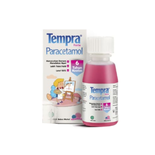 Tempra Forte Sirup Rasa Bubblegum 60 ml Tempra Forte Sirup Rasa Bubblegum 60 ml