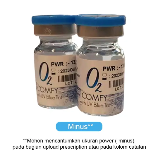 Omega O2 Comfy 2 Clear Softlens Minus