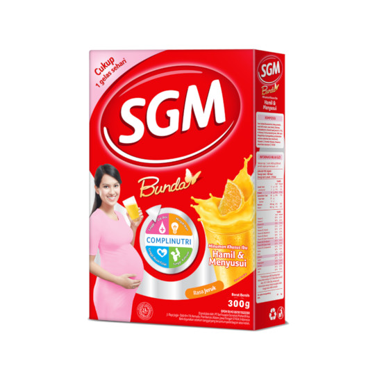 SGM Bunda Pro-gress Maxx Jeruk Susu Bubuk Khusus Ibu Hamil & Menyusui 300 g SGM Bunda Pro-gress Maxx Jeruk Susu Bubuk Khusus Ibu Hamil & Menyusui 300 g