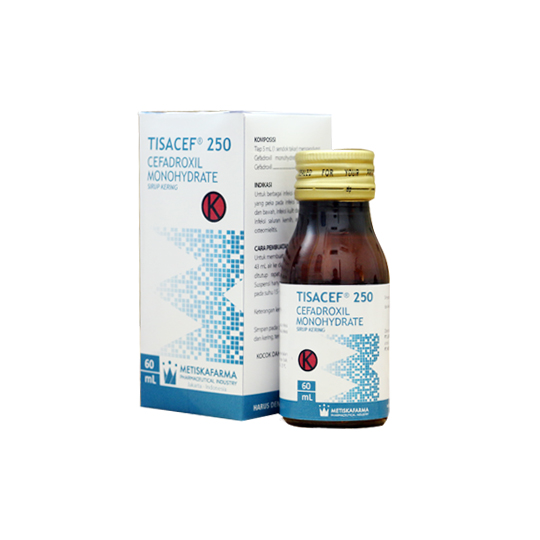 TISACEF 250 MG/5 ML 60 ML TISACEF 250 MG/5 ML 60 ML
