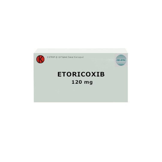 Etoricoxib 120 mg 10 Tablet Etoricoxib 120 mg 10 Tablet