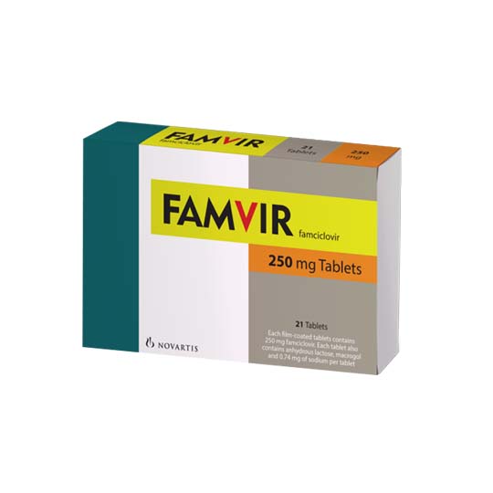 FAMVIR 250 MG 7 TABLET FAMVIR 250 MG 7 TABLET