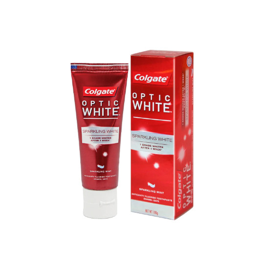 Colgate Toothpaste Optic White Sparkling 100 g Colgate Toothpaste Optic White Sparkling 100 g