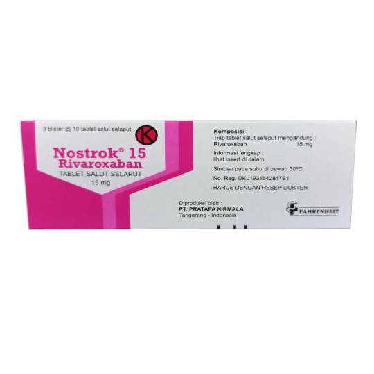 Nostrok 15 mg 10 tablet Nostrok 15 mg 10 tablet