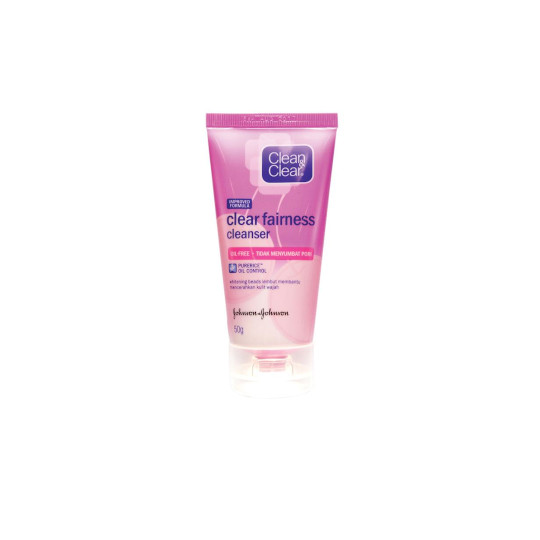 CLEAN & CLEAR FAIRNESS CLEANSER 50 GR CLEAN & CLEAR FAIRNESS CLEANSER 50 GR