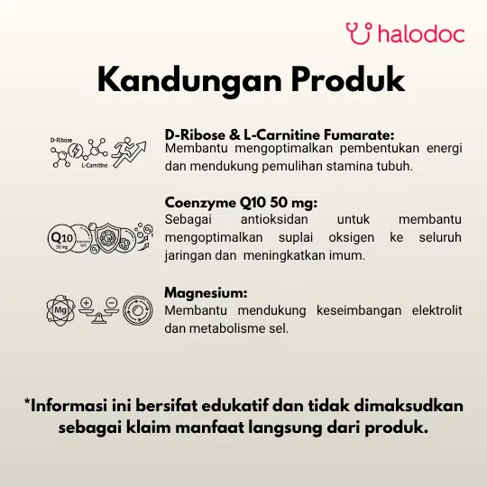 L-CORE 5000 MG D-RIBOSE SACHET - Kegunaan, Efek Samping, Dosis dan Aturan Pakai
