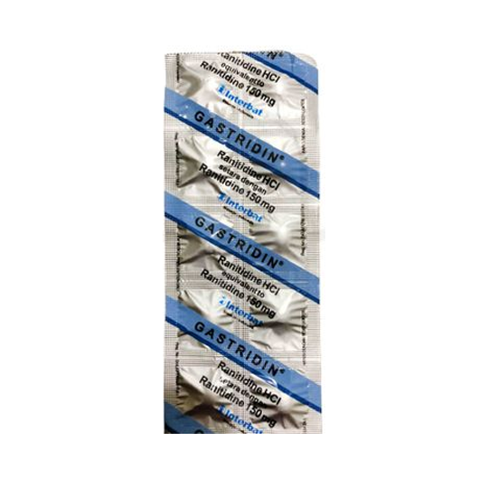 Gastridin 150 mg 10 Tablet Gastridin 150 mg 10 Tablet