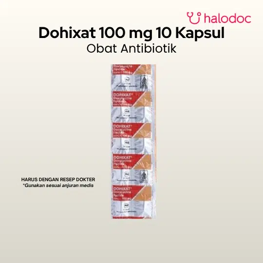 Dohixat 100 mg 10 Kapsul