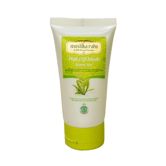Mustika Ratu Peel Off Mask Green Tea 60 g Mustika Ratu Peel Off Mask Green Tea 60 g