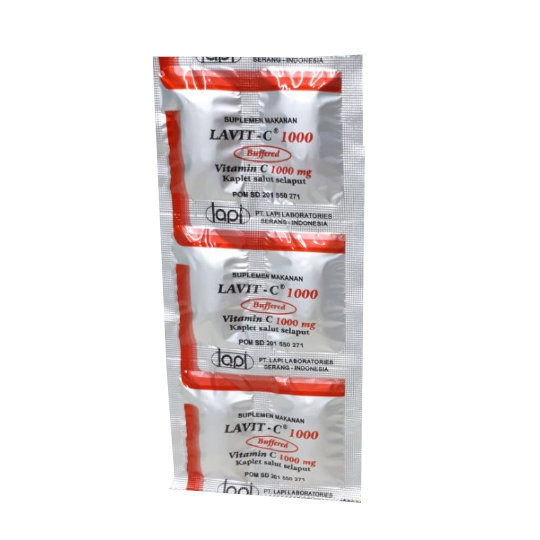 Lavit-C Vitamin C 1000 mg 6 Tablet Lavit-C Vitamin C 1000 mg 6 Tablet