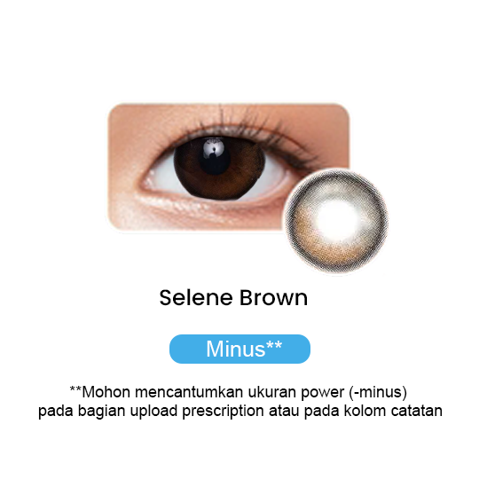 Eyelovin Mite Clair Pure Moist Selene Brown Softlens Minus Eyelovin Mite Clair Pure Moist Selene Brown Softlens Minus