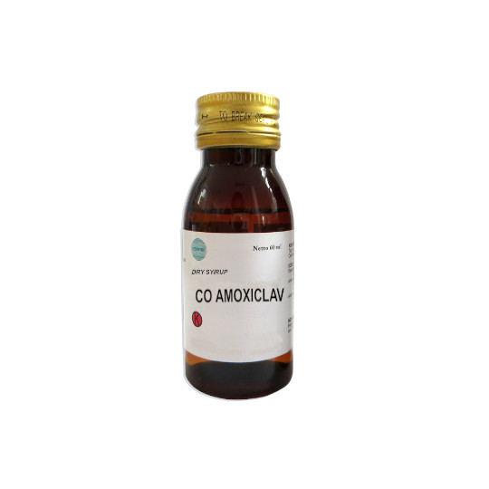 CO AMOXICLAV DRY SYRUP 250 MG/5 ML 60 ML CO AMOXICLAV DRY SYRUP 250 MG/5 ML 60 ML